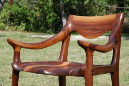 Dining Chair/Handcrafted Comfort Inspired By Sam Maloof
