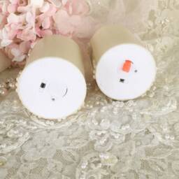 Shabby Chic Cherub Led Candles Victorian Angel Home Decor - thumbnail 4