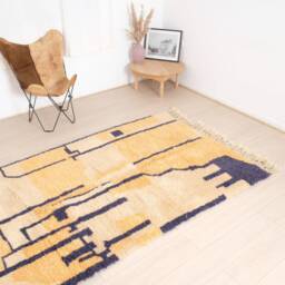 Authentic Moroccan Rug, Handmade Wool Rug - thumbnail 2