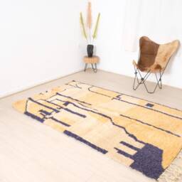 Authentic Moroccan Rug, Handmade Wool Rug - thumbnail 3