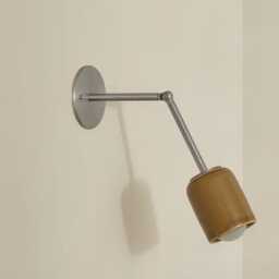 1940S Ceramic Wall Light Sputnik Modern Brass Designs - Minimalist Sconce, Indoor Lighting Fixture Italian Look Sconces - thumbnail 2
