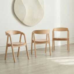 Oak Dining Chair Friskney - thumbnail 2