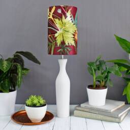 Tropical Wine Lampshade, Light Shade For Ceiling, Pendant Hanging Lamp Table Lamp, Design Lampshade - thumbnail 2