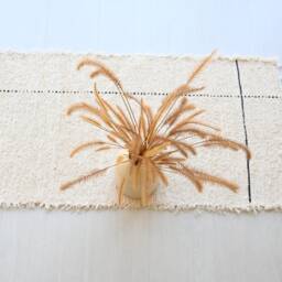 Cream Runner Rug 300 cm, Hallway Rug, Kitchen Beige Cotton Area Boho Rustic Flurteppich, Couloir - thumbnail 4