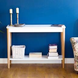 Console Table With Shelf Ashme - Various Colours - thumbnail 2