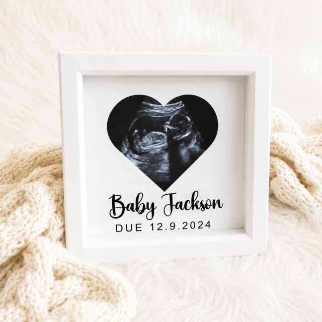 Scan Photo Personalised Box Frame - image 1
