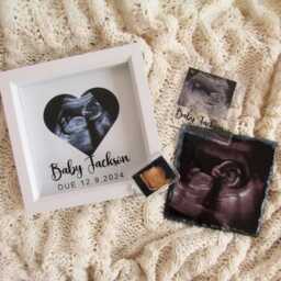 Scan Photo Personalised Box Frame - thumbnail 3