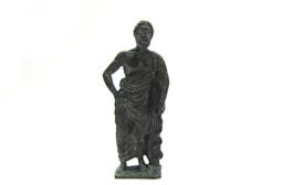 Bronze Statue Of Asklepios God Medicine , Museum Verdigris Copy - thumbnail 1