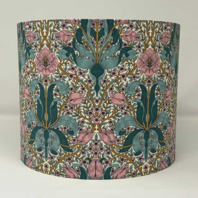 William Morris Spring Thicket Teal Lampshade - image 1