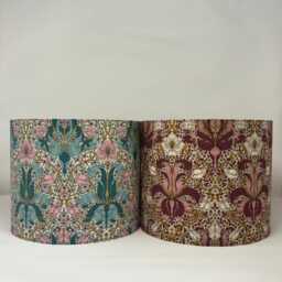 William Morris Spring Thicket Teal Lampshade - thumbnail 3