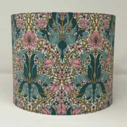 William Morris Spring Thicket Teal Lampshade - thumbnail 1