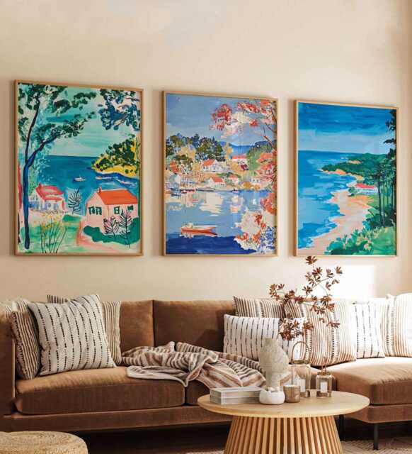 Set Of 3 North Carolina Posters, Usa Prints, Southern States Wall Art Sets, Travel Decor, Nc Landscapes Posters - image 1