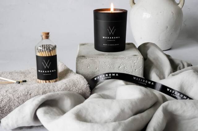 Scented Soy Wax Candle Luxury Vegan Candle, 40 Hour Burn - image 1