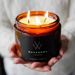 Scented Soy Wax Candle Luxury Vegan Candle, 40 Hour Burn - thumbnail 2