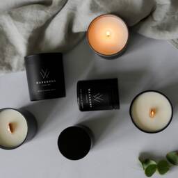 Scented Soy Wax Candle Luxury Vegan Candle, 40 Hour Burn - thumbnail 3