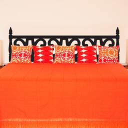 Carved Wood Headboard Vinyl Decal - Removable Matte Wall Sticker - thumbnail 2