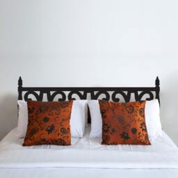 Carved Wood Headboard Vinyl Decal - Removable Matte Wall Sticker