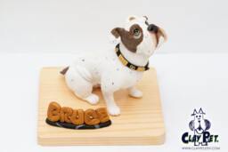 Custom Dog Wedding Cake Topper Personalized Pet Figurine - thumbnail 1