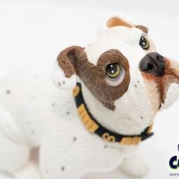 Custom Dog Wedding Cake Topper Personalized Pet Figurine - thumbnail 4
