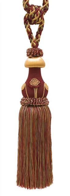 "D??copro Tassel Tieback, Length 12"" - 30.5cm, Spread 32" - image 1