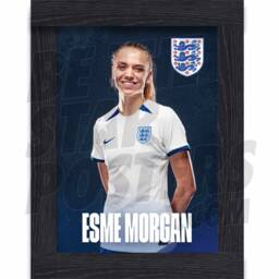 Lionesses Morgan 23/24 Home Headshot Poster - Officially Licensed Product A4/A3 Framed Options - thumbnail 2