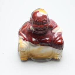 Superior Mookaite Carved Sitting Buddha Statue ~52mm - Cbv138 - thumbnail 2