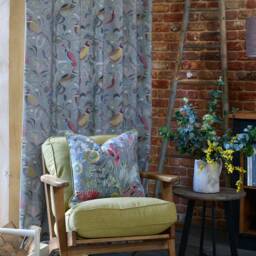 Luxury Made To Measure Curtains - Voyage Maison Lossie Bespoke Sample Bird Curtains - thumbnail 3