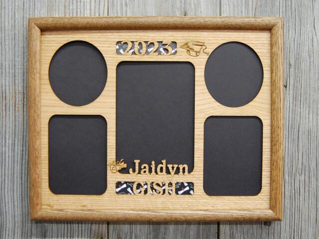 11x14 2026 Graduation Picture Frame Personalized With Name & School - Gift, Frame, Graduate - image 1