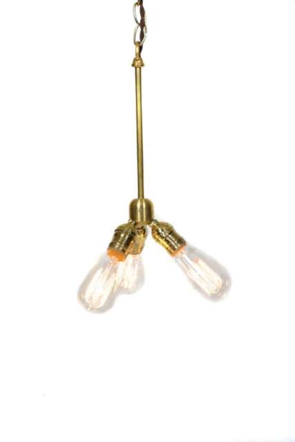 Triple Light Vintage Style Simply Pendant/Chandelier - image 1