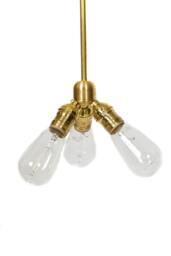 Triple Light Vintage Style Simply Pendant/Chandelier - thumbnail 2