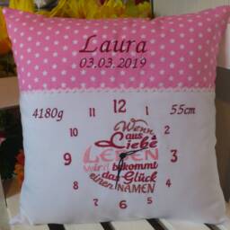 Pillow For Birth - When Love Becomes Life/Pink - thumbnail 4