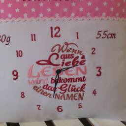 Pillow For Birth - When Love Becomes Life/Pink - thumbnail 2