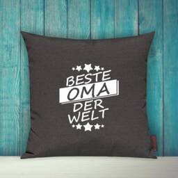 Pillow Covers, Cushions, Decoration, Best Grandma in The World, Sofa Gift Idea, Grandma, Grandparents - thumbnail 3