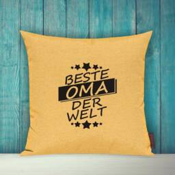 Pillow Covers, Cushions, Decoration, Best Grandma in The World, Sofa Gift Idea, Grandma, Grandparents - thumbnail 2