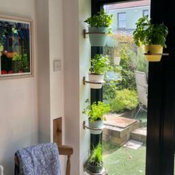 Indoor Planters. Large Wall Mounted Plant Shelf - thumbnail 3
