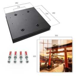 Japanese Gate Wall Mounted Key Cabinet, Orange Box For Home, Photographic Architecture, Lovers Of Culture - thumbnail 4