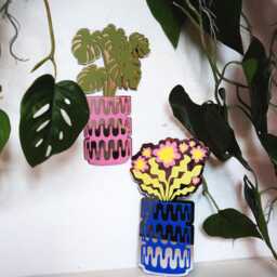 Monstera Potted Plant Mirror - thumbnail 4