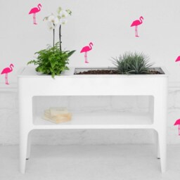 30 Flamingo Stickers, Decals, Nursery Decal, Wallpaper, Removable Wall Decals Tropical Stickers - thumbnail 2