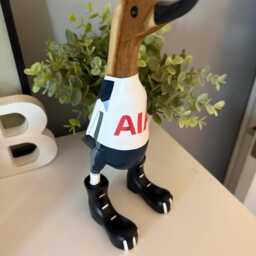 Tottenham Fc - Hand-Painted Wooden Duck - 2025-2026 Design Approx. 25cm - thumbnail 2
