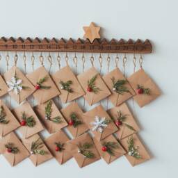 Handmade Advent Calendar For Kids, Wooden Christmas Ornaments, Gifts, Nativity Scene Set, Holiday Decoration, Activity Card - thumbnail 1