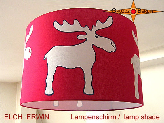 Children's Lampshade Elch Erwin ??45 cm Children's Lamp - image 1