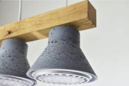 Minimalist Concrete Pendant Light Handmade Dining Room Lighting