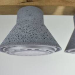 Minimalist Concrete Pendant Light Handmade Dining Room Lighting - thumbnail 4