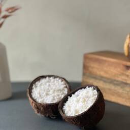 Coconut Candles in Shell - Food Lookalike Gifts Decorative House Warming Tropical Gift - thumbnail 2
