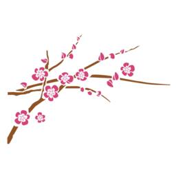 Cherry Blossom Branches - Vinyl Wall Decal - thumbnail 3