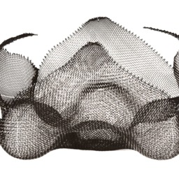 steel Wire Mesh Sculpture, Luxury Abstract Tabletop Decor, Commission - thumbnail 2