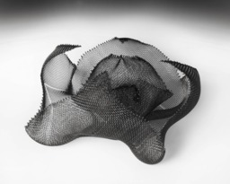 steel Wire Mesh Sculpture, Luxury Abstract Tabletop Decor, Commission