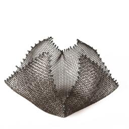 steel Wire Mesh Sculpture, Luxury Abstract Tabletop Decor, Commission - thumbnail 3