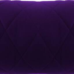 Purple Bolster Pillowcase Quilted Cotton Neck Roll Cushion Cover Solid 6 - thumbnail 2