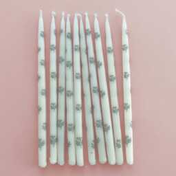 Rosehip Tapered Candles - x10